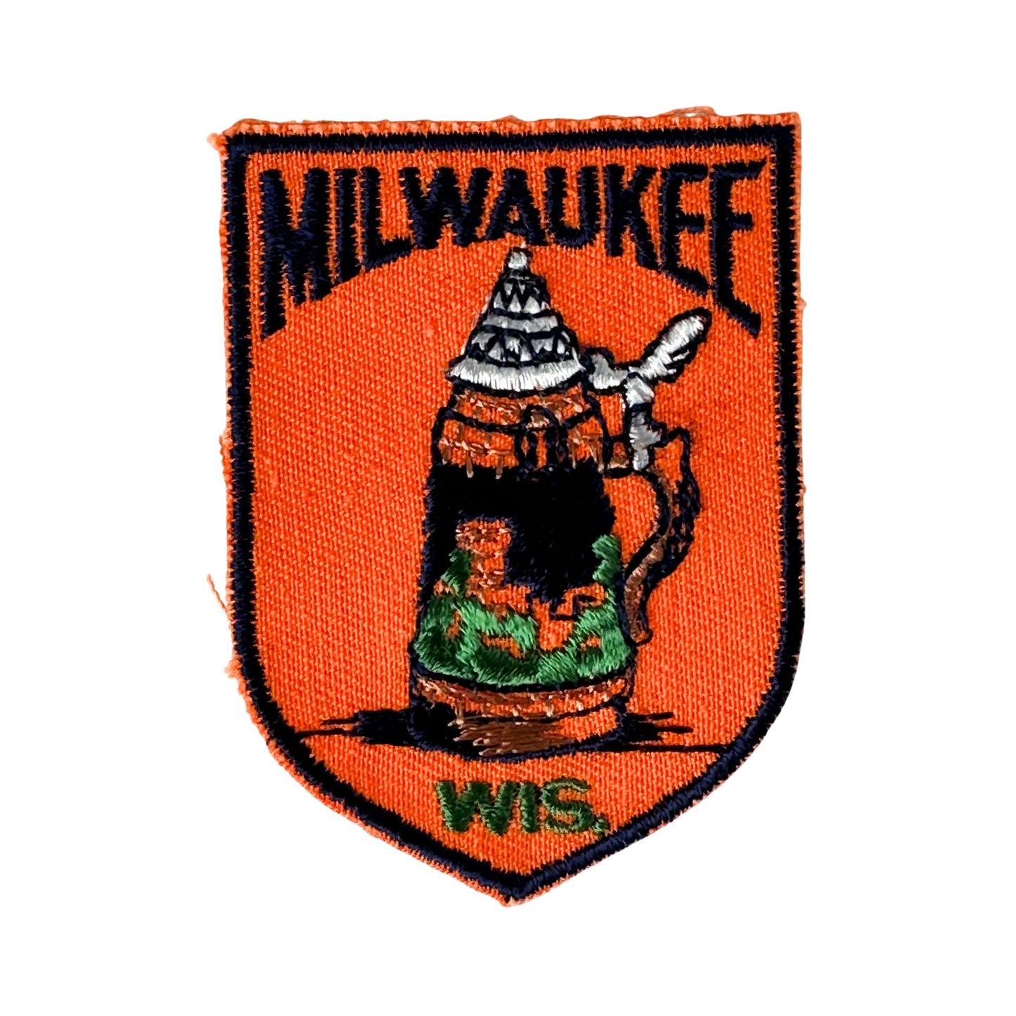 Wisconsin Milwaukee Stein Vintage Patch