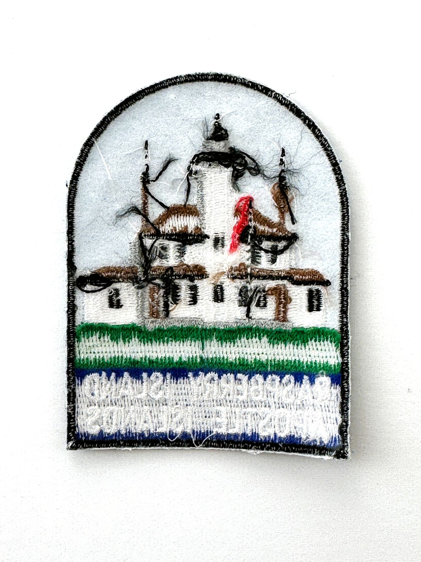 Wisconsin Raspberry Island Lighthouse Apostle Islands Vintage Patch