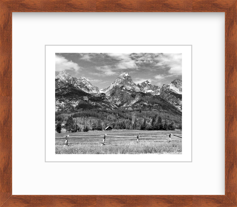 Wyoming Grand Teton National Park in Summer Giclee Travel Print