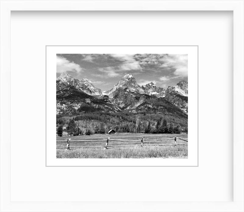 Wyoming Grand Teton National Park in Summer Giclee Travel Print