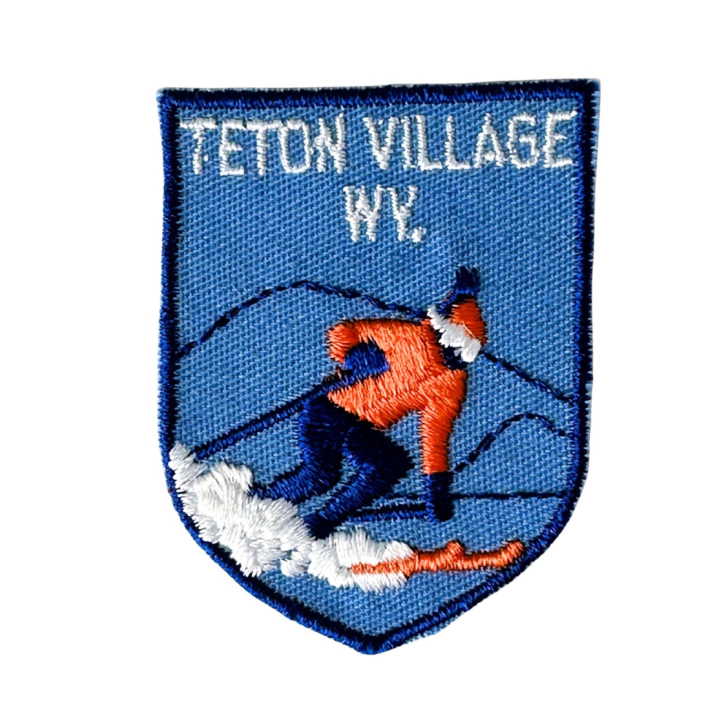 Wyoming Teton Village Ski Jackson Hole Vintage Patch