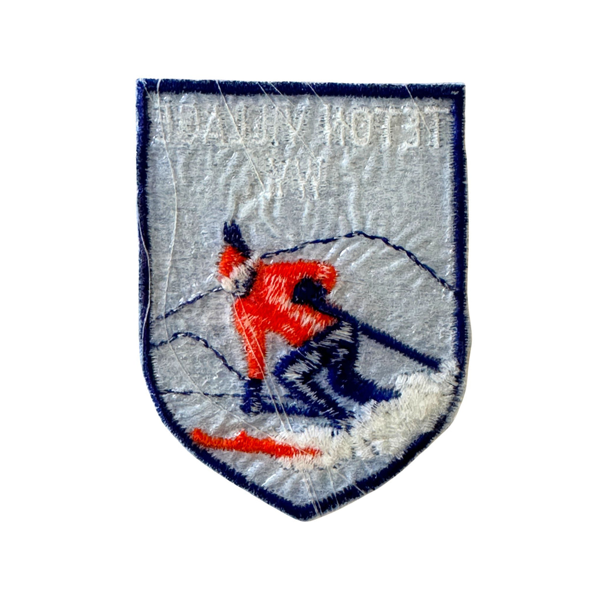 Wyoming Teton Village Ski Jackson Hole Vintage Patch