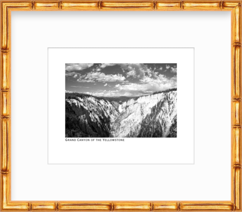 Wyoming Grand Canyon of the Yellowstone Giclee Travel Print