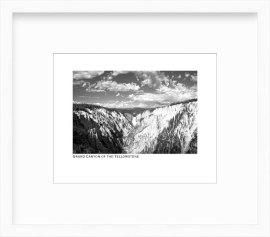 Wyoming Grand Canyon of the Yellowstone Giclee Travel Print