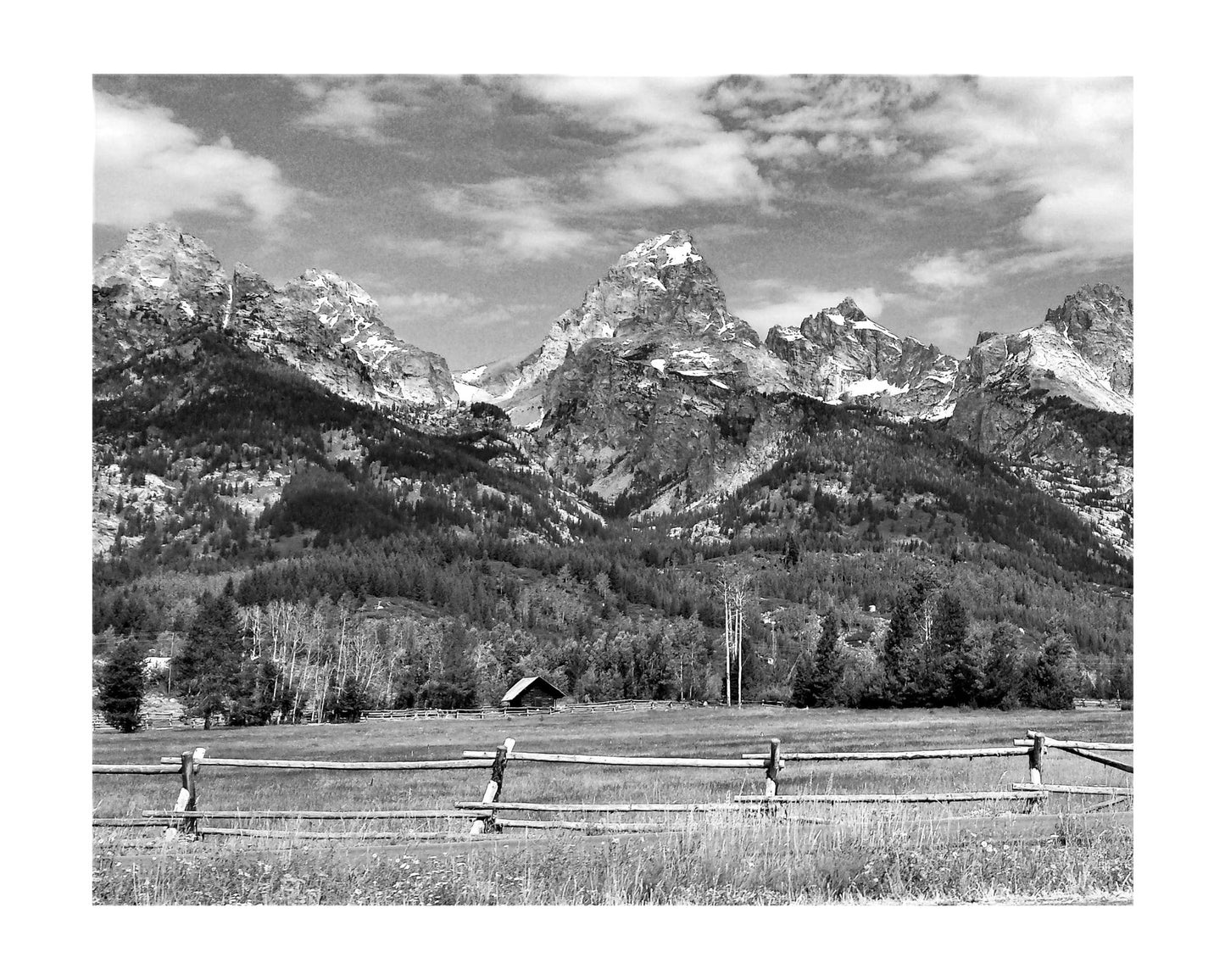 Wyoming Grand Teton National Park in Summer Giclee Travel Print