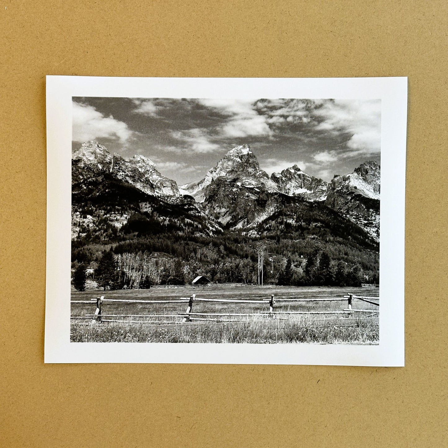 Wyoming Grand Teton National Park in Summer Giclee Travel Print