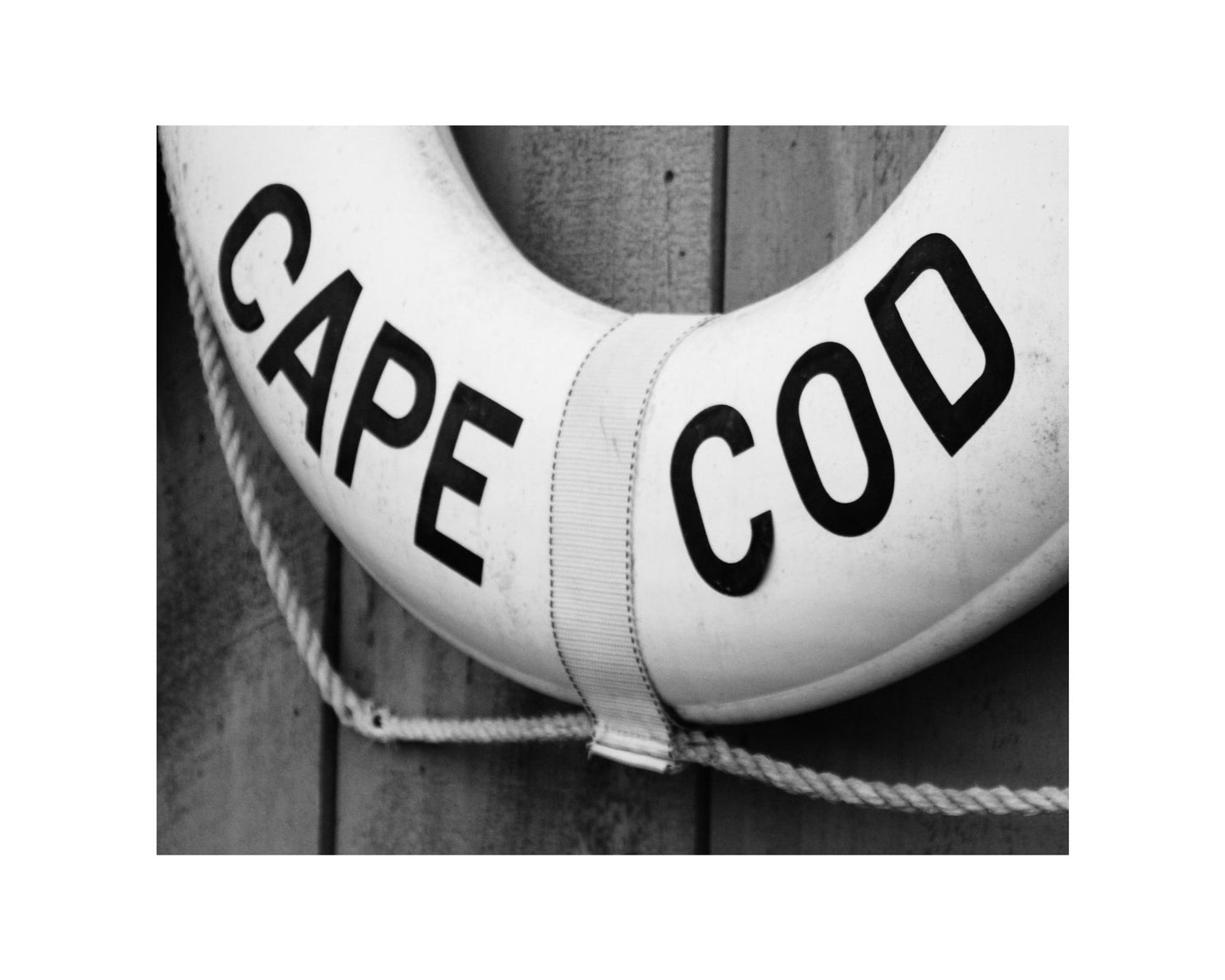 Massachusetts Cape Cod Lifeguard Ring Giclee Travel Print