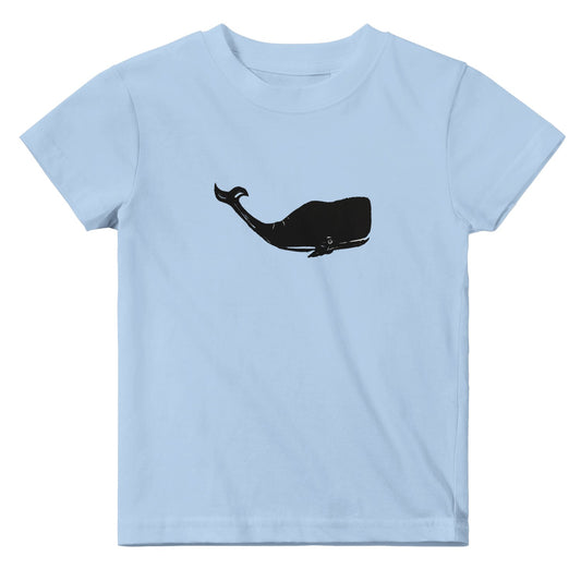 Whale Infant and Toddler Unisex T-Shirt Blue